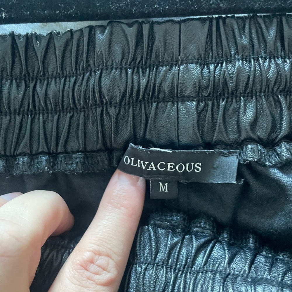 Shiny Joggers with Drawstring - Picture 3 of 3